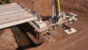 Мост через реку Большой Уран