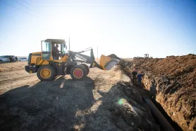 Ясный. Реконструкция водовода