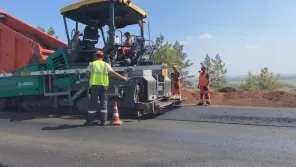 Участок трассы «Саракташ-Бурунча-Новомихайловка» отремонтировали инновационным методом