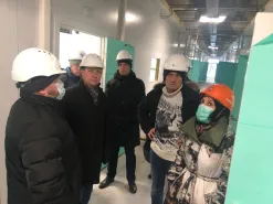 В Оренбурге продолжается строительство новой областной инфекционной больницы