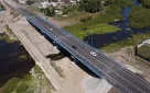 В Кваркенском районе на три месяца раньше запустили движение по мосту через р. Суундук