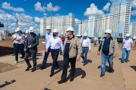 Глава Минстроя России Владимир Якушев посетил Оренбург с рабочей поездкой