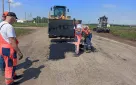 На дорогах Бугуруслан – Заглядино и Заглядино – Тарханы продолжаются ремонтные работы